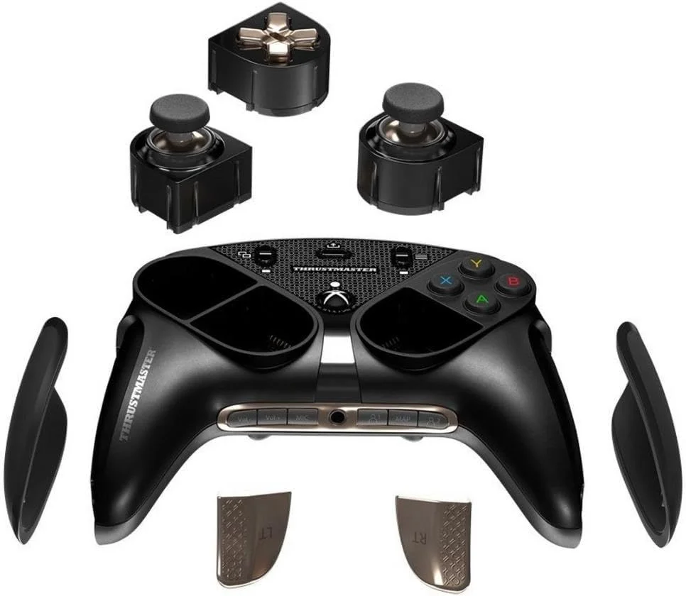 دسته بازی حرفه ای ماژولار Thrustmaster ESWAP X PRO CONTROLLER، مینی استیک های نسل جدید، قابلیت تعویض سریع، کنترل های دقیق، اتصال سیمی پایدار، سازگار با Xbox Series X|S/One/PC