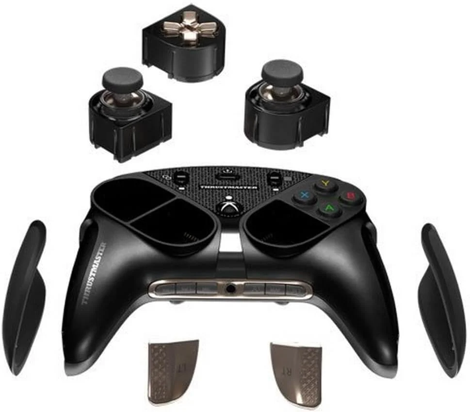 دسته بازی حرفه ای ماژولار Thrustmaster ESWAP X PRO CONTROLLER، مینی استیک های نسل جدید، قابلیت تعویض سریع، کنترل های دقیق، اتصال سیمی پایدار، سازگار با Xbox Series X|S/One/PC