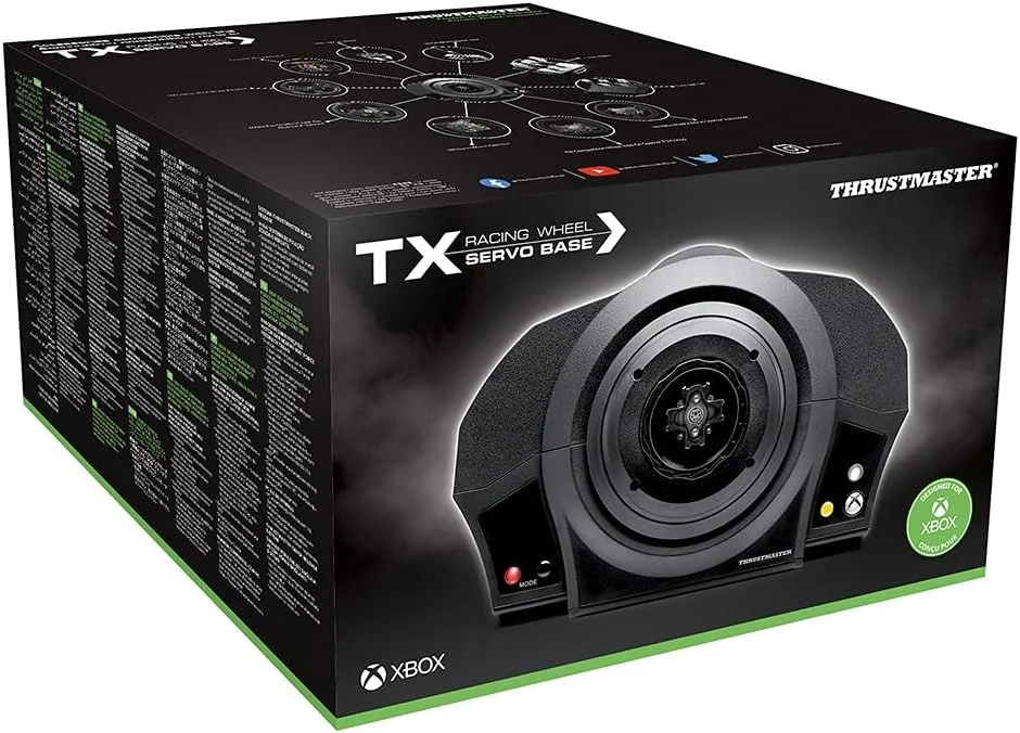 پایه سروو Thrustmaster TX - پایه فرمان مسابقه فیدبک نیروی بالا برای ایکس باکس و کامپیوتر