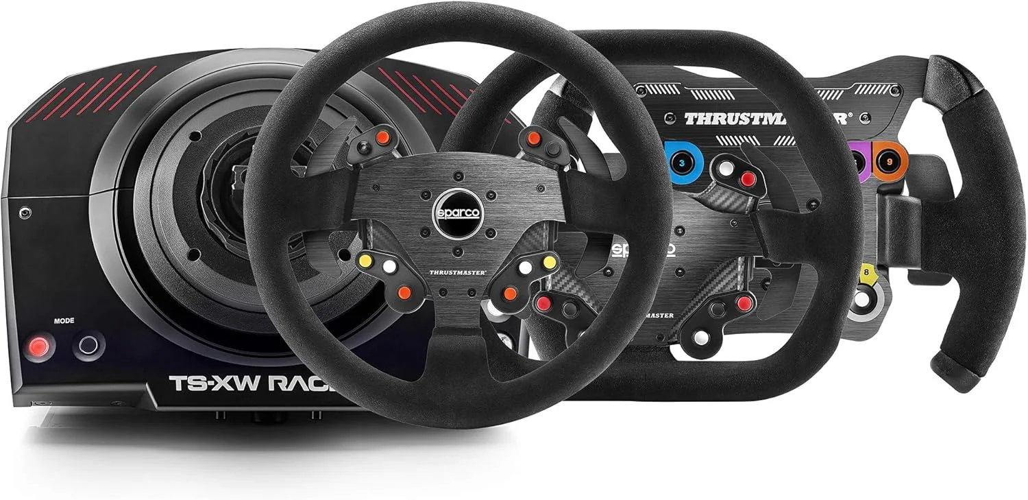 پایه فرمان مسابقه Thrustmaster TS-XW Servo Base - پایه فرمان مسابقه فیدبک نیروی بالا برای PC و Xbox Series X|S
