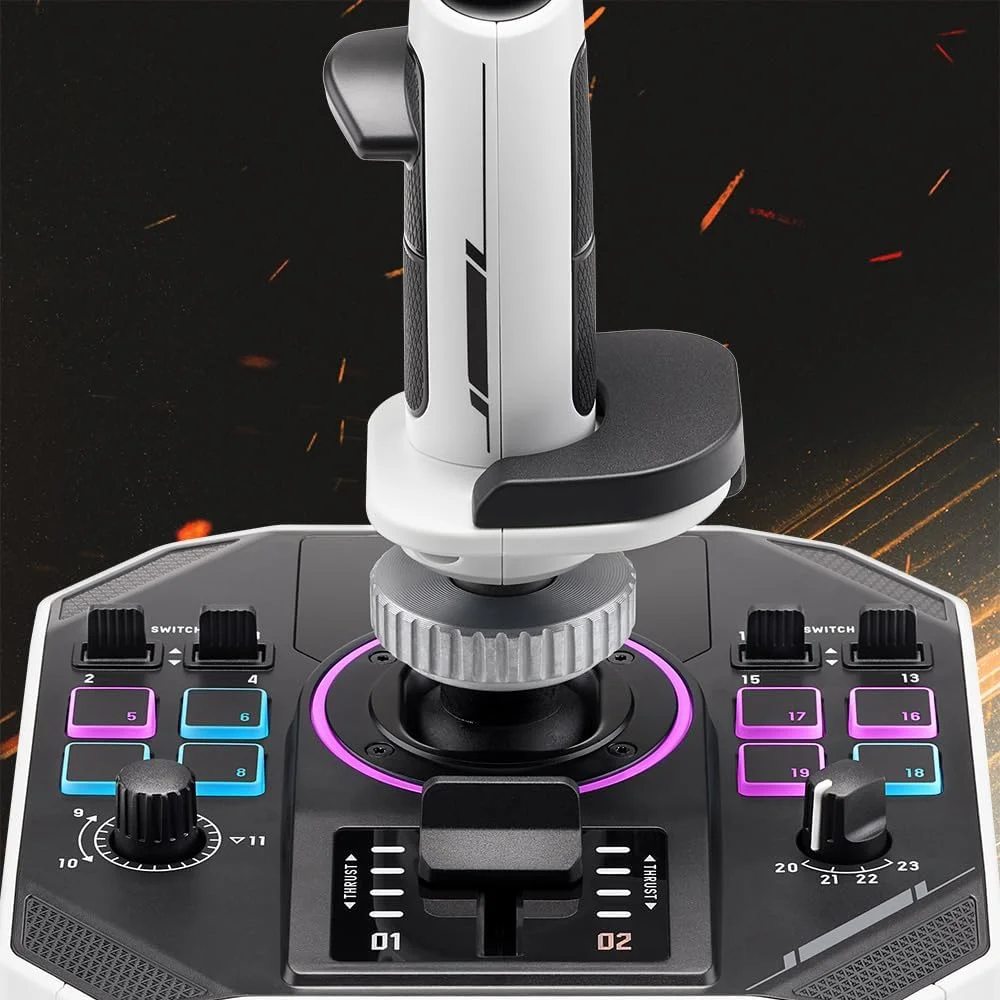 جو استیک Thrustmaster Sol-R 1 Flightstick - جوی استیک برای نبرد و اکتشاف فضایی در رایانه شخصی