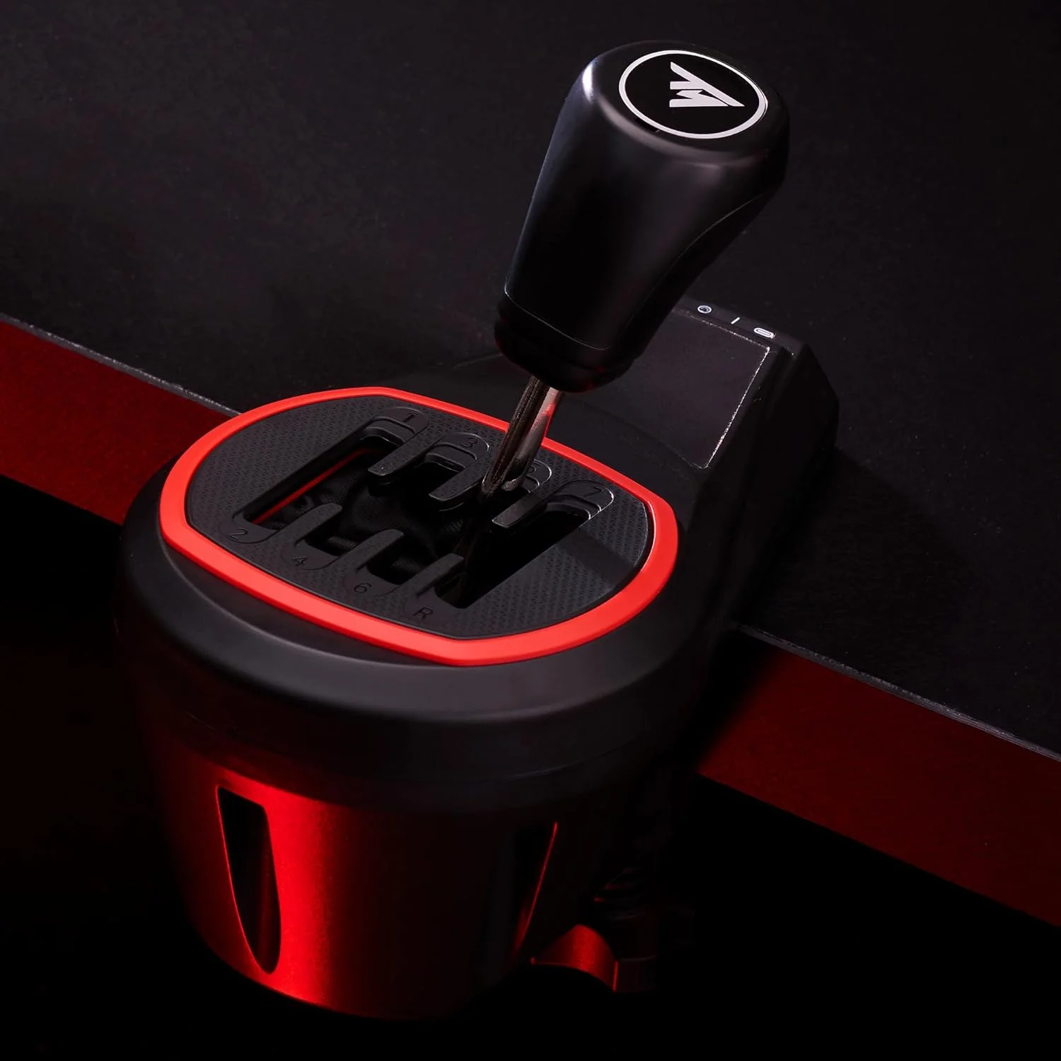 دسته دنده Thrustmaster TH8S، دسته دنده 8 سرعته برای فرمان مسابقه، سازگار با پلی استیشن، ایکس باکس و کامپیوتر