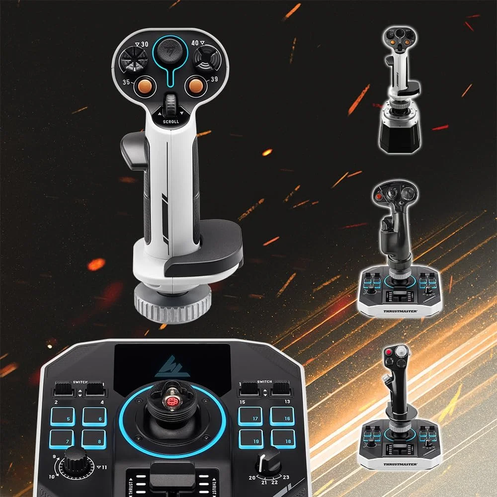 جو استیک Thrustmaster Sol-R 1 Flightstick - جوی استیک برای نبرد و اکتشاف فضایی در رایانه شخصی