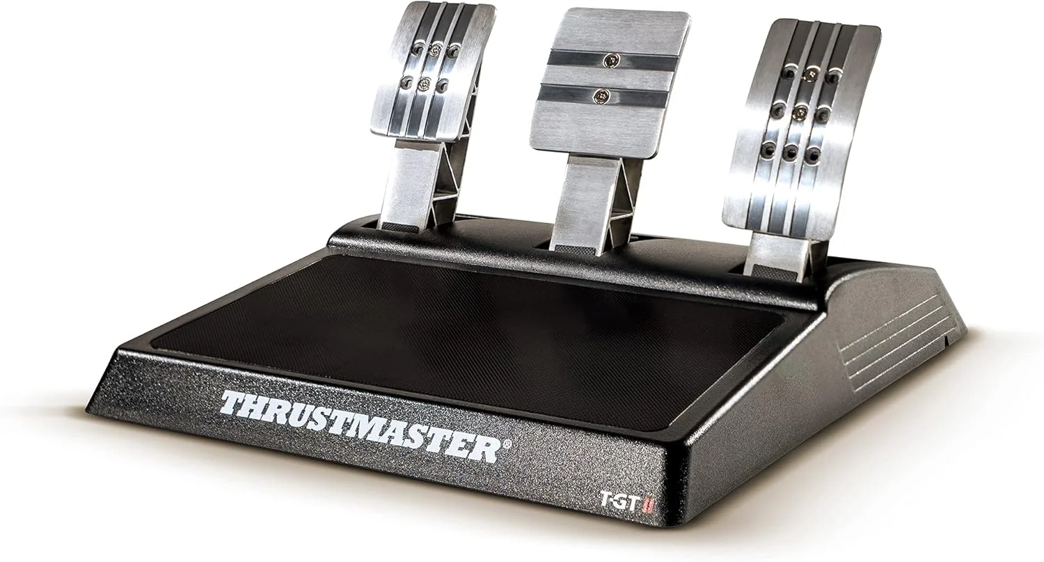 فرمان مسابقه Thrustmaster T-GT II - به همراه ست 3 پدال مغناطیسی (PS5, PS4, PC)
