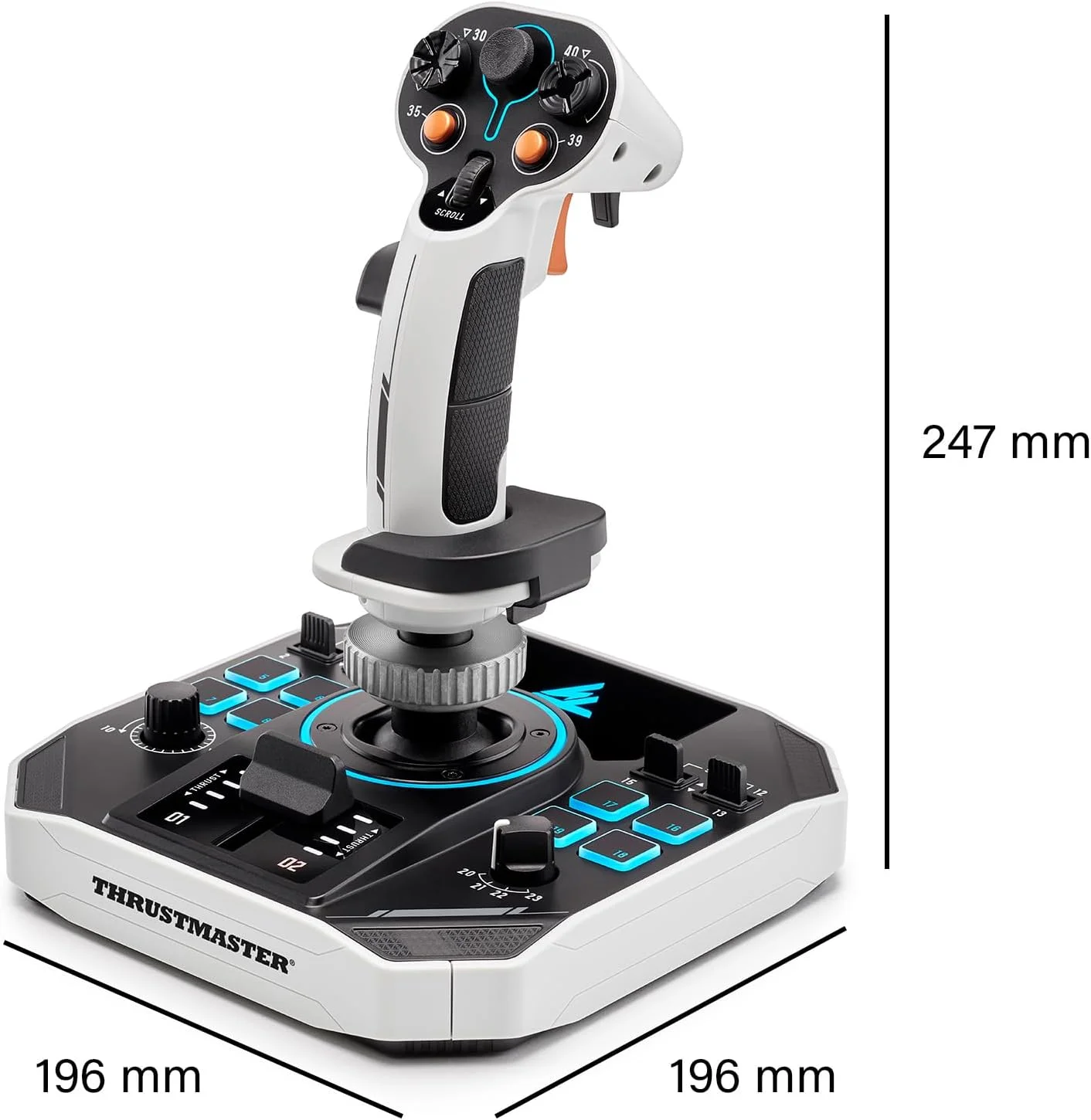 جو استیک Thrustmaster Sol-R 1 Flightstick - جوی استیک برای نبرد و اکتشاف فضایی در رایانه شخصی