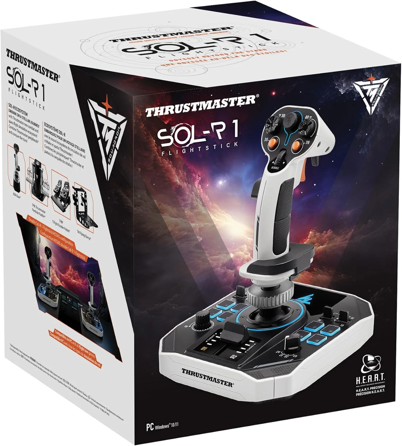 جو استیک Thrustmaster Sol-R 1 Flightstick - جوی استیک برای نبرد و اکتشاف فضایی در رایانه شخصی