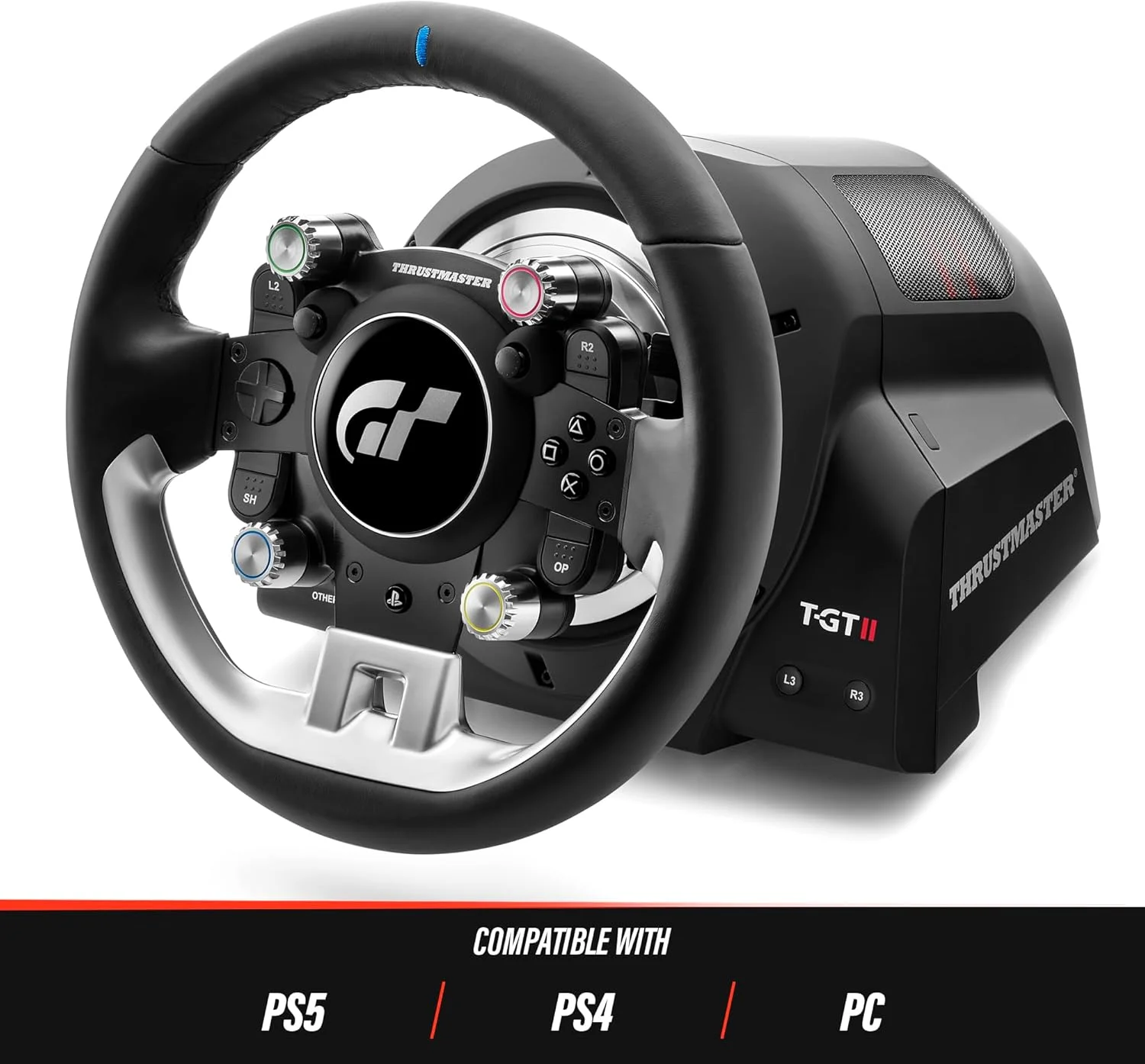 فرمان بازی Thrustmaster T-GT II (PS5, PS4, PC) - پلی استیشن 5