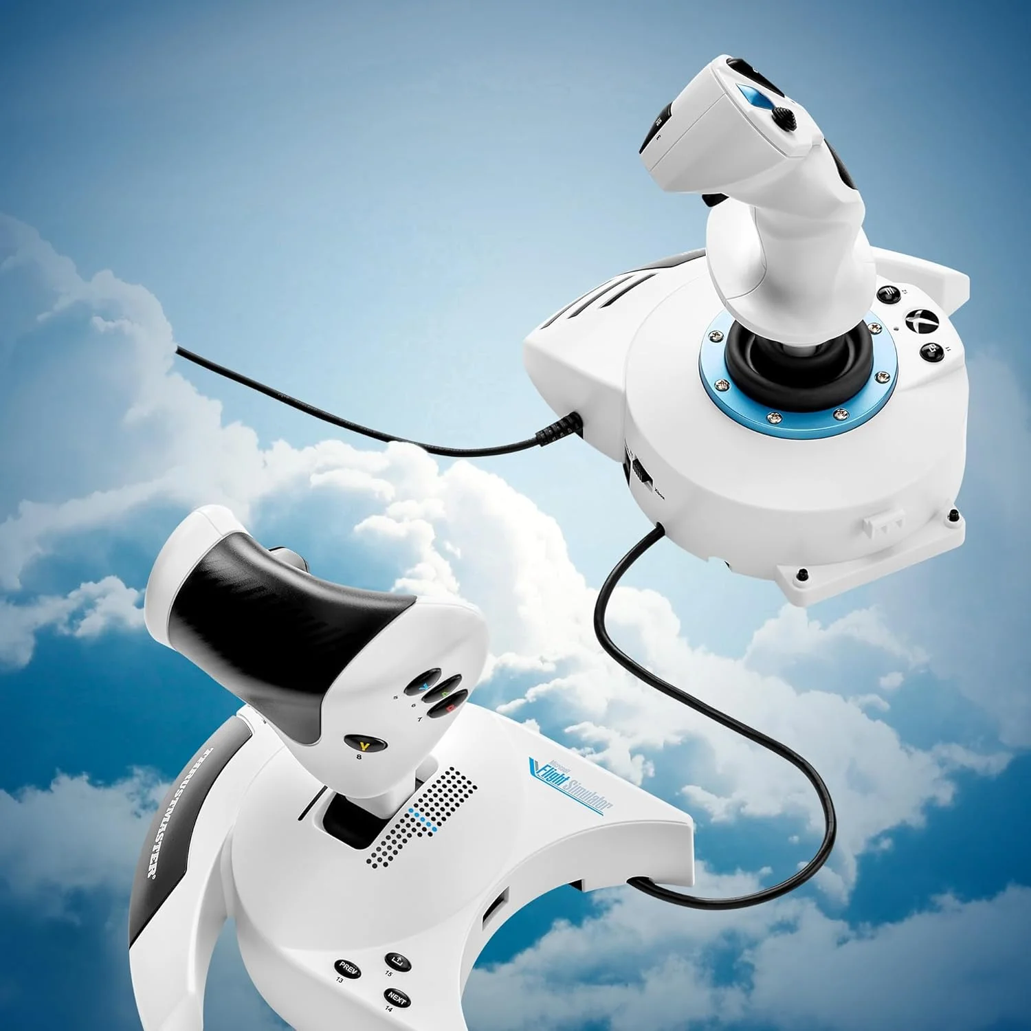 جوی استیک Thrustmaster T-Flight Hotas One Microsoft Flight Sim 2024 Collectors Edition (سازگار با Xbox Series X|S و PC)