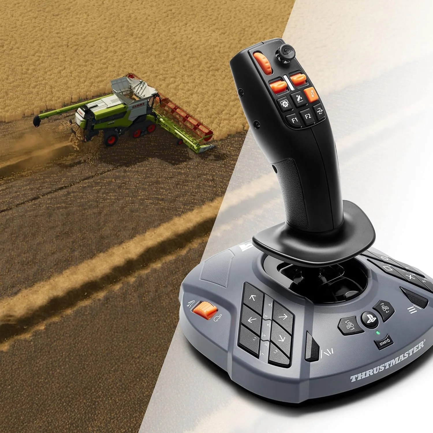 جو استیک چند منظوره تراست مستر SimTask FarmStick برای کشاورزی، سازگار با PS5 و PC