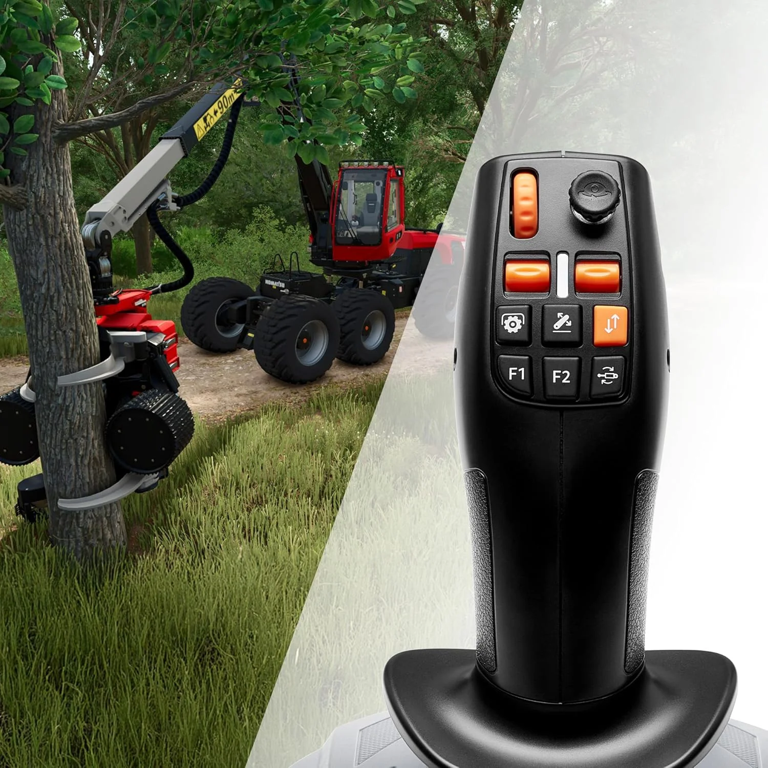 جو استیک چند منظوره تراست مستر SimTask FarmStick برای کشاورزی، سازگار با PS5 و PC