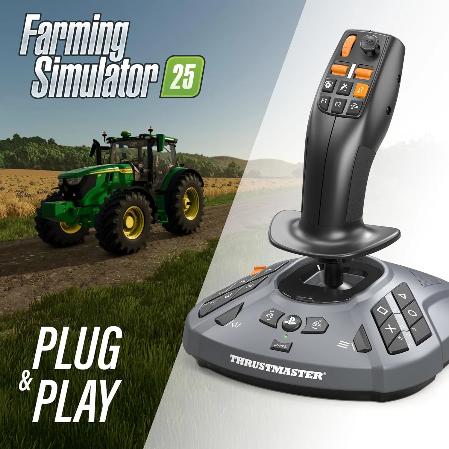 جو استیک چند منظوره تراست مستر SimTask FarmStick برای کشاورزی، سازگار با PS5 و PC