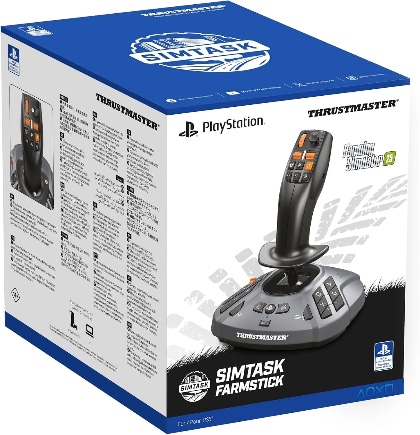 جو استیک چند منظوره تراست مستر SimTask FarmStick برای کشاورزی، سازگار با PS5 و PC