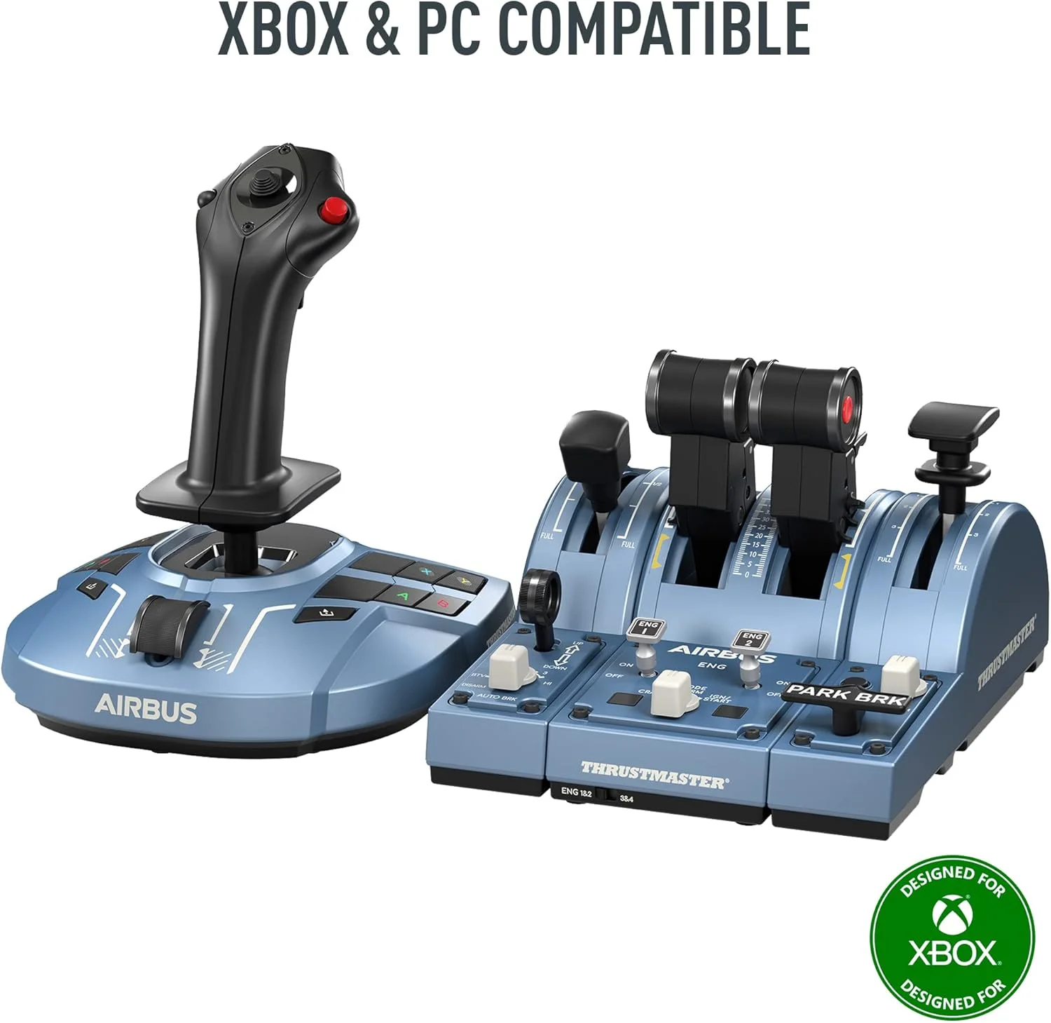 بسته کاپیتان Thrustmaster TCA Airbus X Edition (XBOX Series X/S, PC)
