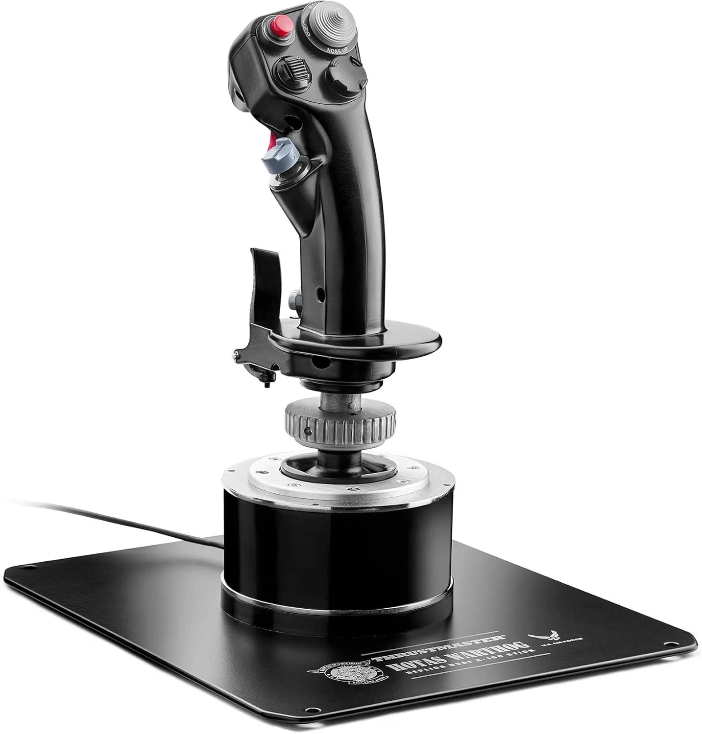 Thrustmaster Hotas Warthog - اهرم گاز دوتایی و استیک کنترل با فناوری دقیق HallEffect H.E.A.R.T برای کامپیوتر