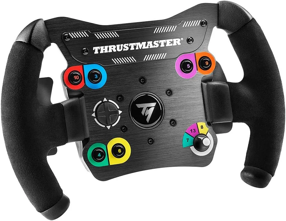 افزونه فرمان مسابقه ای Thrustmaster TM Open Wheel - فرمان مسابقه ای با کارایی بالا و طراحی ارگونومیک برای PC، PS4، PS5، PS5 Pro، Xbox One و Xbox Series X|S