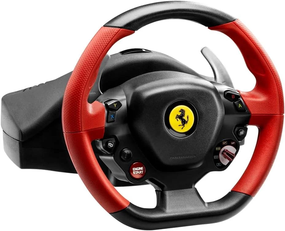 فرمان مسابقه Thrustmaster Ferrari 458 Spider - مخصوص Xbox Series X|S و Xbox One