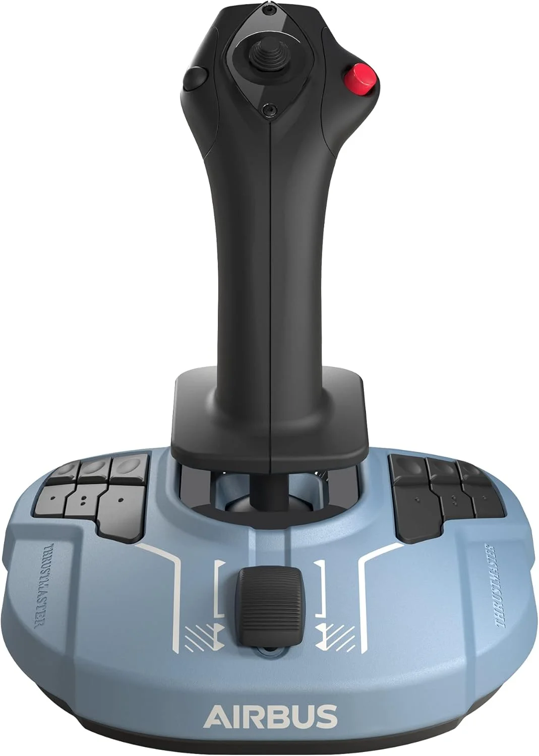 جوی استیک Thrustmaster TCA Sidestick Airbus Edition - جوی استیک ارگونومیک با 12 دکمه قابل برنامه ریزی و معکوس کننده رانش برای کامپیوتر