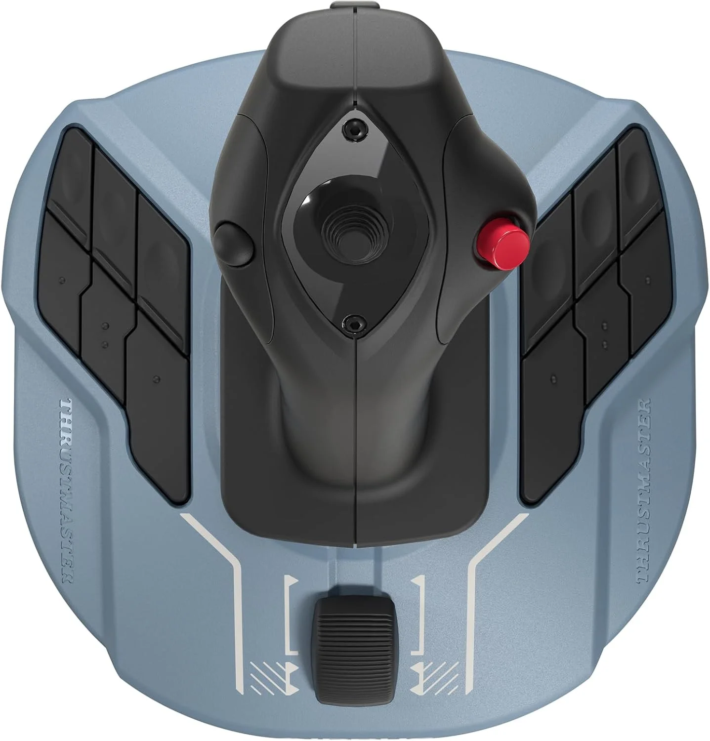 جوی استیک Thrustmaster TCA Sidestick Airbus Edition - جوی استیک ارگونومیک با 12 دکمه قابل برنامه ریزی و معکوس کننده رانش برای کامپیوتر