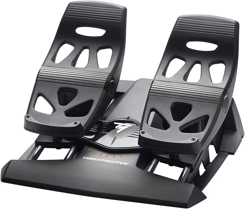 پدال های رادر Thrustmaster TFRP T. Flight - کنترل دقیق رادر با فناوری S.M.A.R.T برای PC، پلی استیشن و ایکس باکس