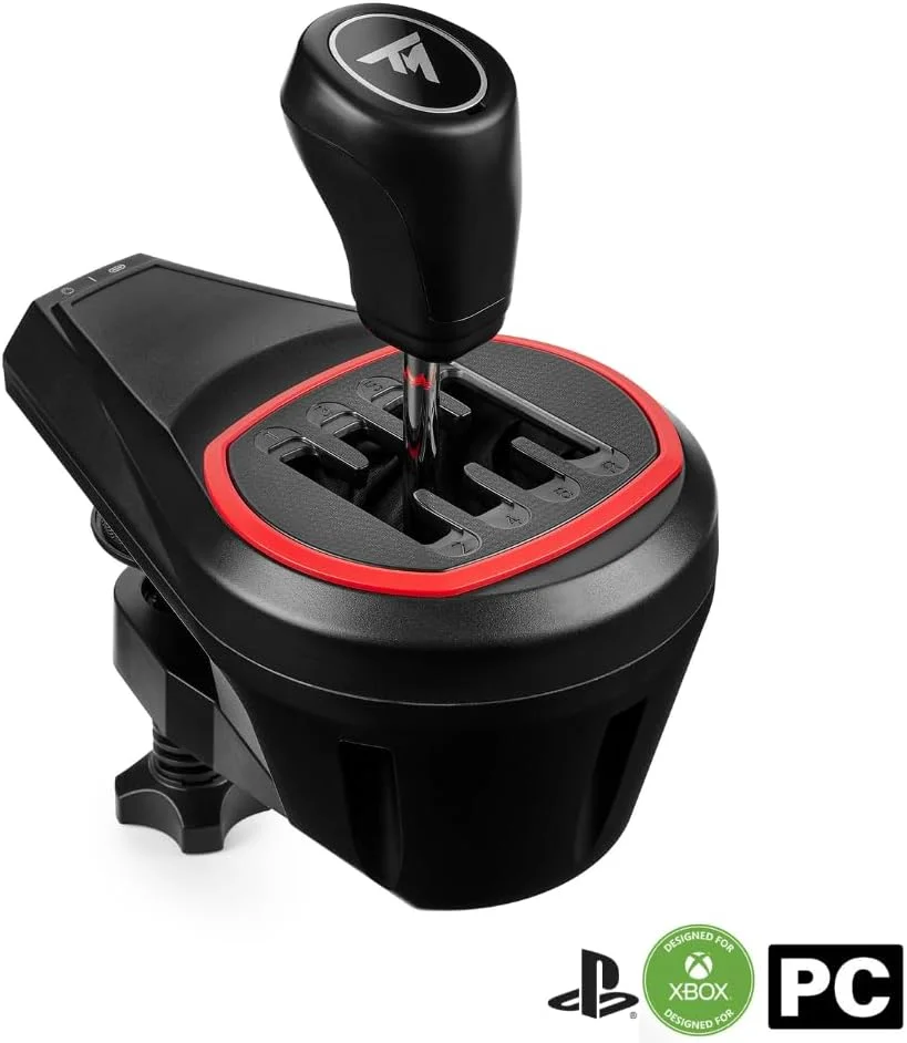 دسته دنده Thrustmaster TH8S - دسته دنده H-Pattern با دقت بالا برای PC، PS4، PS5، PS5 Pro، Xbox One و Xbox Series X|S