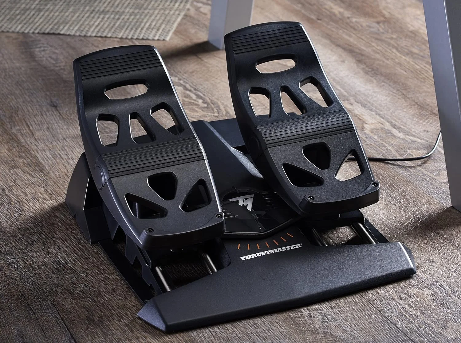 پدال های رادر Thrustmaster TFRP T. Flight - کنترل دقیق رادر با فناوری S.M.A.R.T برای PC، پلی استیشن و ایکس باکس