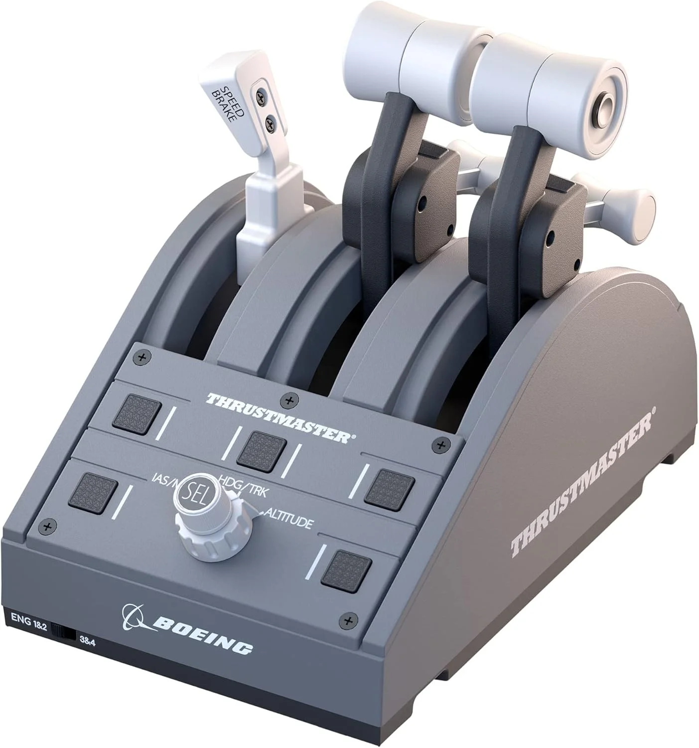 بسته Thrustmaster TCA Yoke - کنترلر پرواز با دقت بالا و کوادرانت دریچه گاز با مجوز رسمی بوئینگ برای PC و Xbox Series X|S