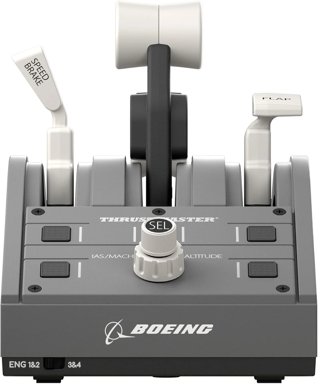 بسته Thrustmaster TCA Yoke - کنترلر پرواز با دقت بالا و کوادرانت دریچه گاز با مجوز رسمی بوئینگ برای PC و Xbox Series X|S