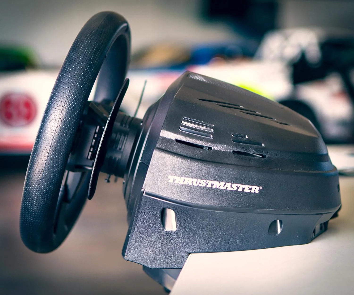 فرمان و پدال مسابقه ای Thrustmaster T300 RS GT - عملکرد بالا با بازخورد نیرو برای PC، PS4 و PS5، PS5 Pro