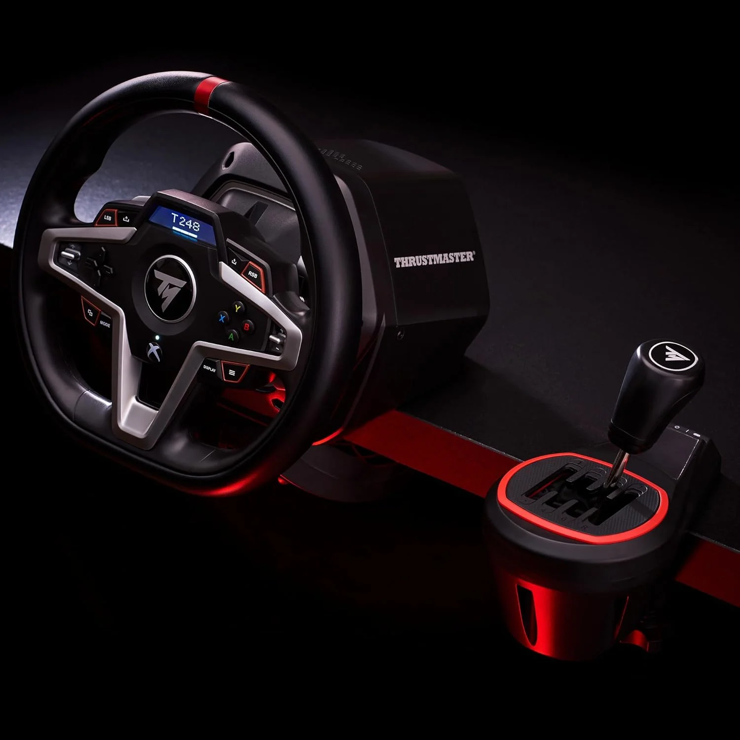دسته دنده Thrustmaster TH8S - دسته دنده H-Pattern با دقت بالا برای PC، PS4، PS5، PS5 Pro، Xbox One و Xbox Series X|S