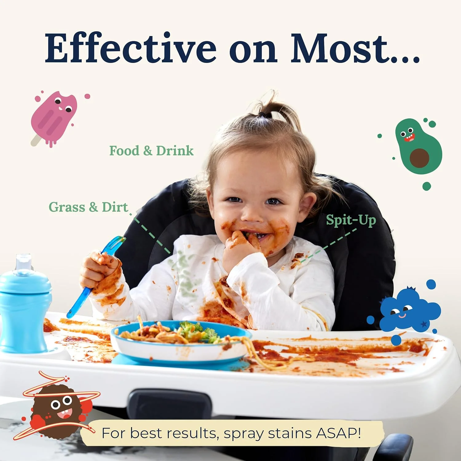 اسپری لکه بر Miss Mouth's Messy Eater، حجم 473 میلی لیتر اسپری لکه بر Miss Mouth's Messy Eater، حجم 473 میلی لیتر