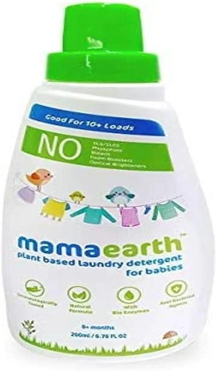 مایع لباسشویی گیاهی ماماearth، 200 میلی لیتر