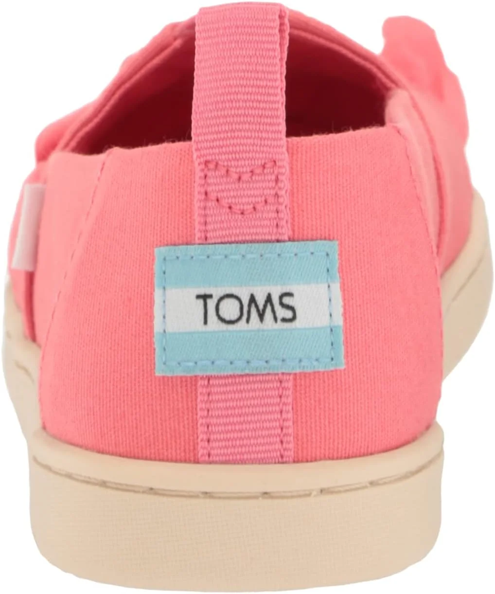 کفش آلپارگاتا دخترانه TOMS مدل Canvas/Ruffle (مناسب کودکان کوچک/بزرگ) کفش آلپارگاتا دخترانه TOMS مدل Canvas/Ruffle (مناسب کودکان کوچک/بزرگ)
