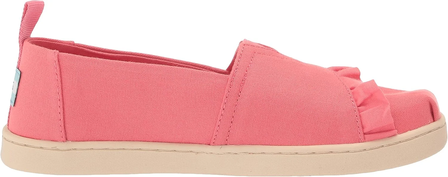 کفش آلپارگاتا دخترانه TOMS مدل Canvas/Ruffle (مناسب کودکان کوچک/بزرگ) کفش آلپارگاتا دخترانه TOMS مدل Canvas/Ruffle (مناسب کودکان کوچک/بزرگ)