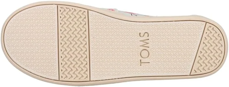 کفش تخت دخترانه TOMS Kids Alpargata طرح فلامینگو هاوایی - سفید کفش تخت دخترانه TOMS Kids Alpargata طرح فلامینگو هاوایی - سفید