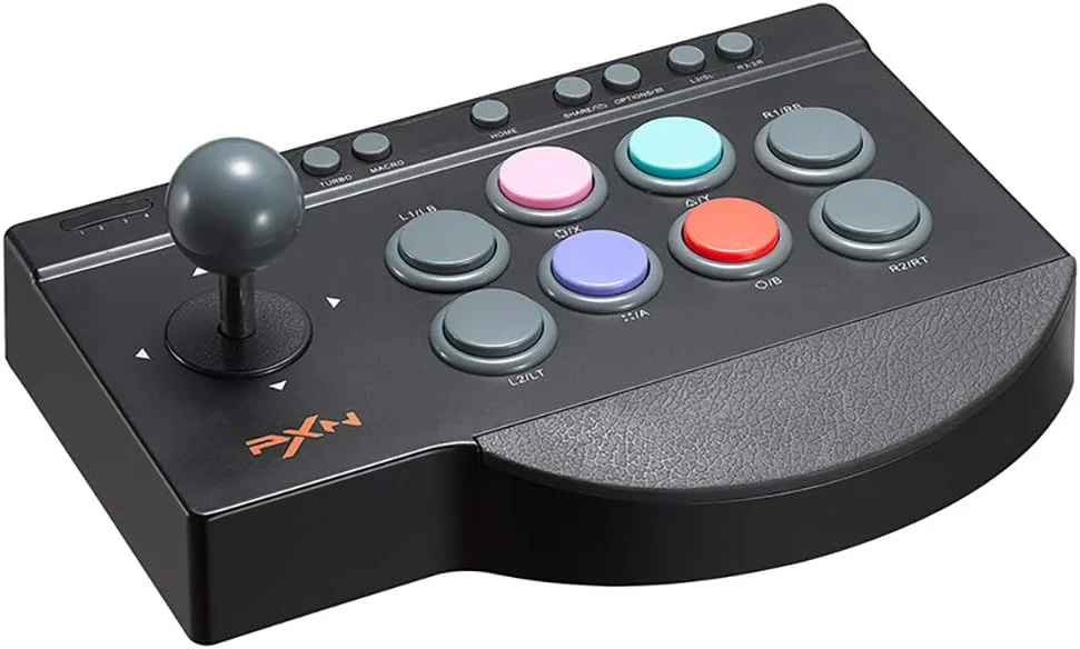 جوی استیک آرکید PXN 0082، استریت فایتر USB برای PS3/ PS4/ Xbox One/Xbox Series X/S/Switch/Window PC جوی استیک آرکید PXN 0082، استریت فایتر USB برای PS3/ PS4/ Xbox One/Xbox Series X/S/Switch/Window PC