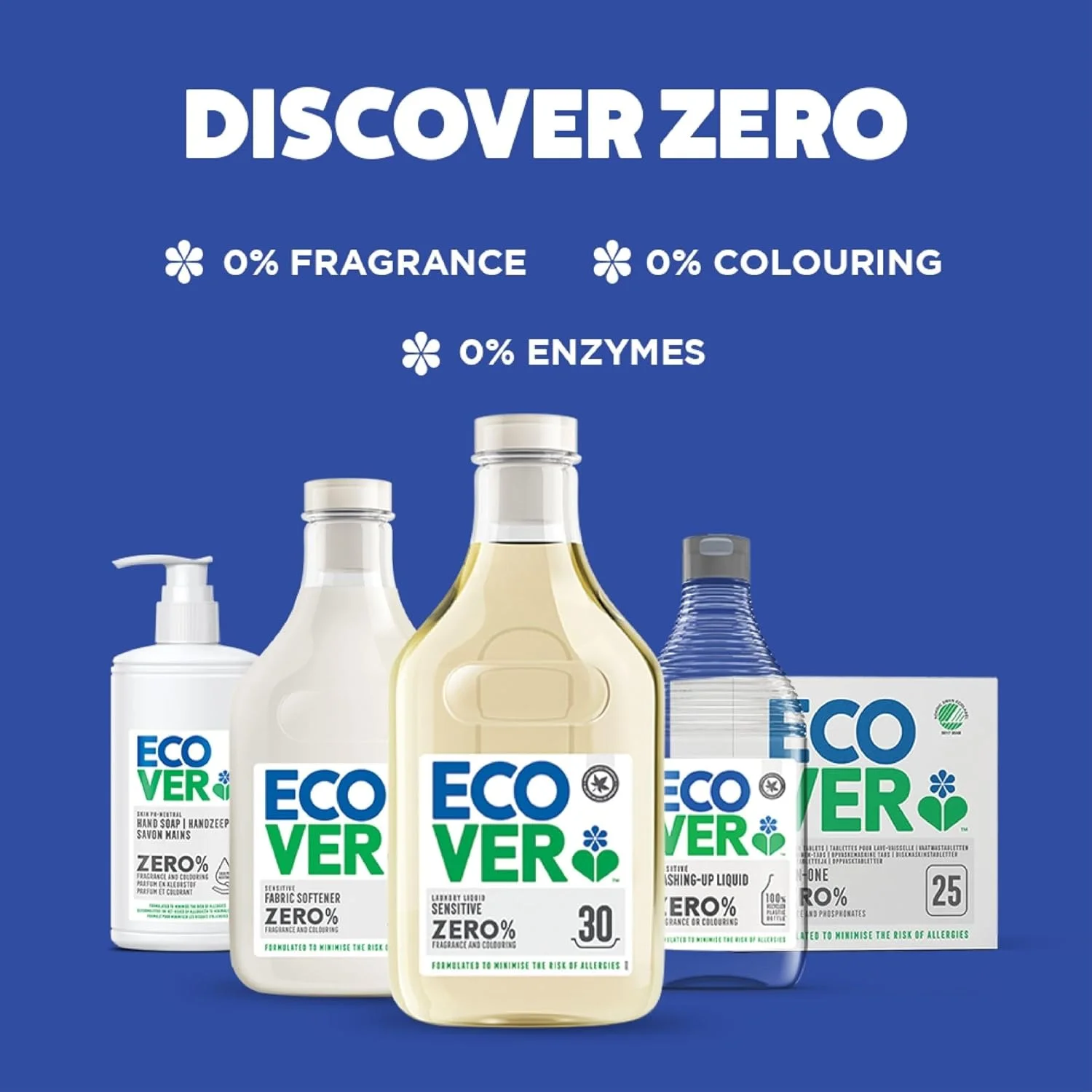 مایع لباسشویی بدون رایحه و حساسیت اکوور زیرو 1.5 لیتری مایع لباسشویی بدون رایحه و حساسیت اکوور زیرو 1.5 لیتری