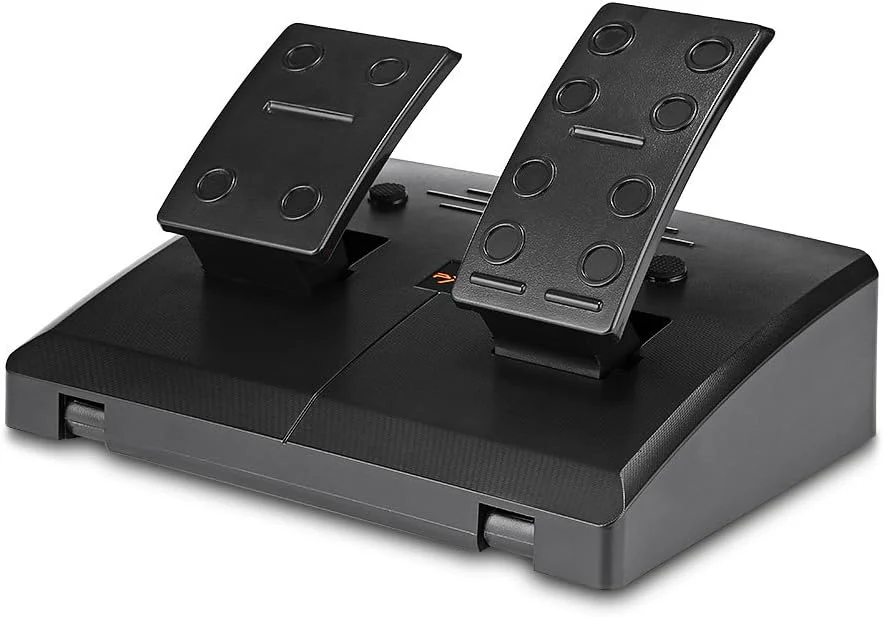 فرمان بازی مسابقه ای PXN V3II با پدال ترمز - USB - سازگار با PC، PS3، PS4، Xbox One فرمان بازی مسابقه ای PXN V3II با پدال ترمز - USB - سازگار با PC، PS3، PS4، Xbox One