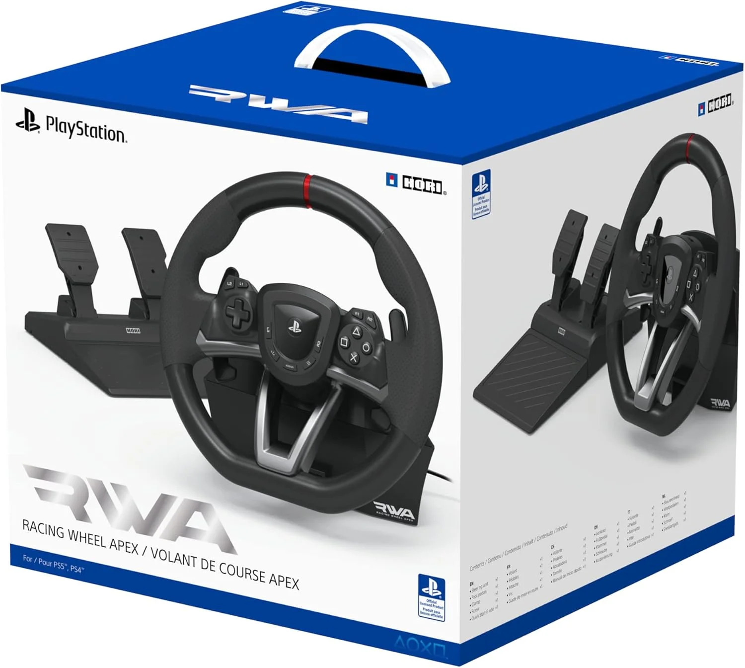 فرمان مسابقه Hori RacingWheel Apex برای پلی استیشن 5 (PS4) فرمان مسابقه Hori RacingWheel Apex برای پلی استیشن 5 (PS4)