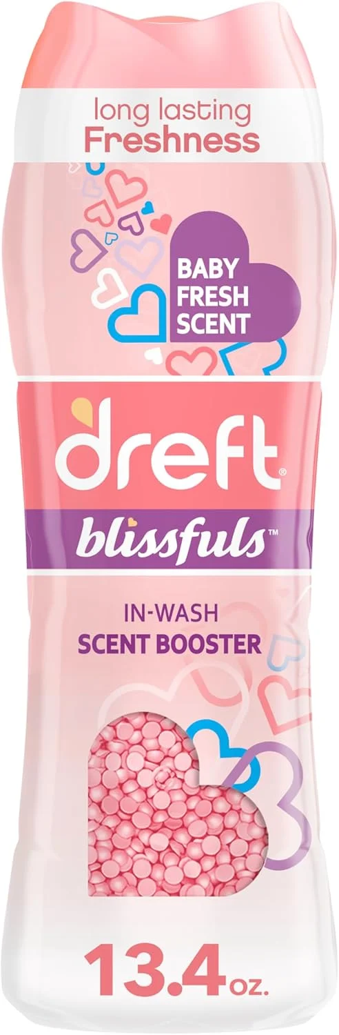 دانه‌های تقویت‌کننده رایحه لباسشویی درفت Blissfuls، Baby Fresh، 379 گرم