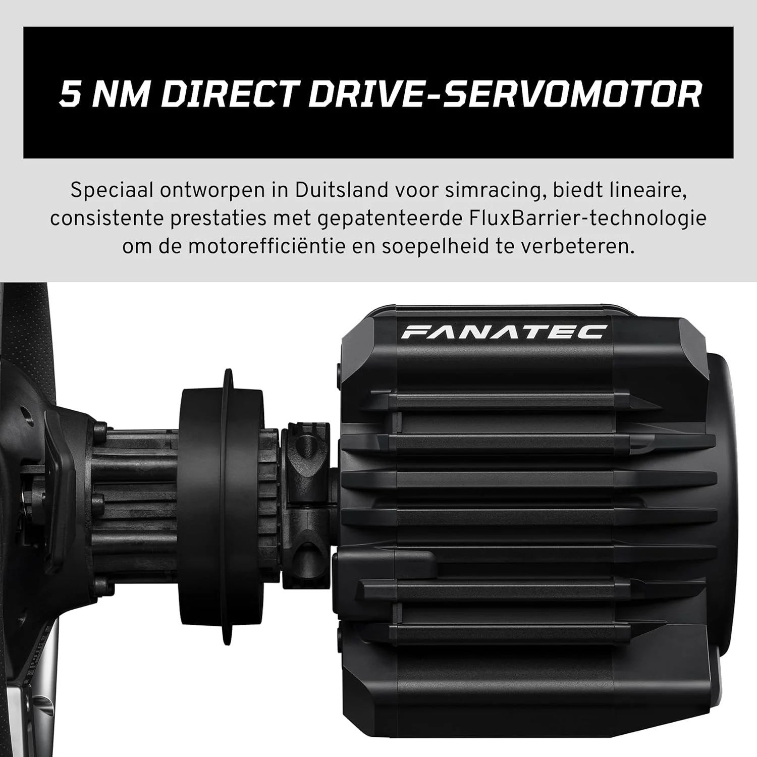 فرمان، پایه و پدالهای مسابقه شبیهساز پلیاستیشن FANATEC با مجوز رسمی Gran Turismo DD Pro - طراحی فرمان Polyphony Digital، درایو مستقیم 5 نیوتنمتر FluxBarrier، مجموعه دو پدال برای رایانه شخصی فرمان، پایه و پدالهای مسابقه شبیهساز پلیاستیشن FANATEC با مجوز رسمی Gran Turismo DD Pro - طراحی فرمان Polyphony Digital، درایو مستقیم 5 نیوتنمتر FluxBarrier، مجموعه دو پدال برای رایانه شخصی
