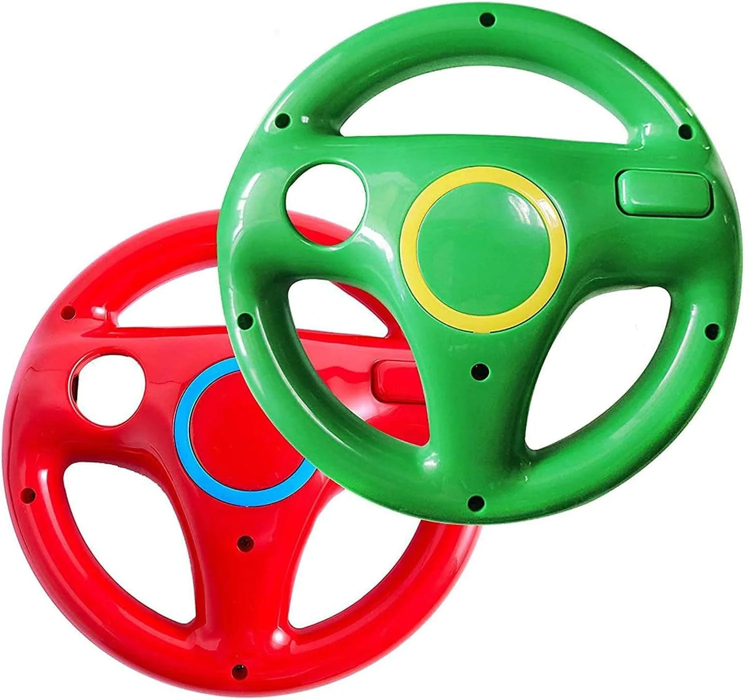 فرمان بازی DOYO Wii Mario Kart، فرمان مسابقه ای برای کنترلر بازی نینتندو Wii - قرمز و سبز (2 عددی)