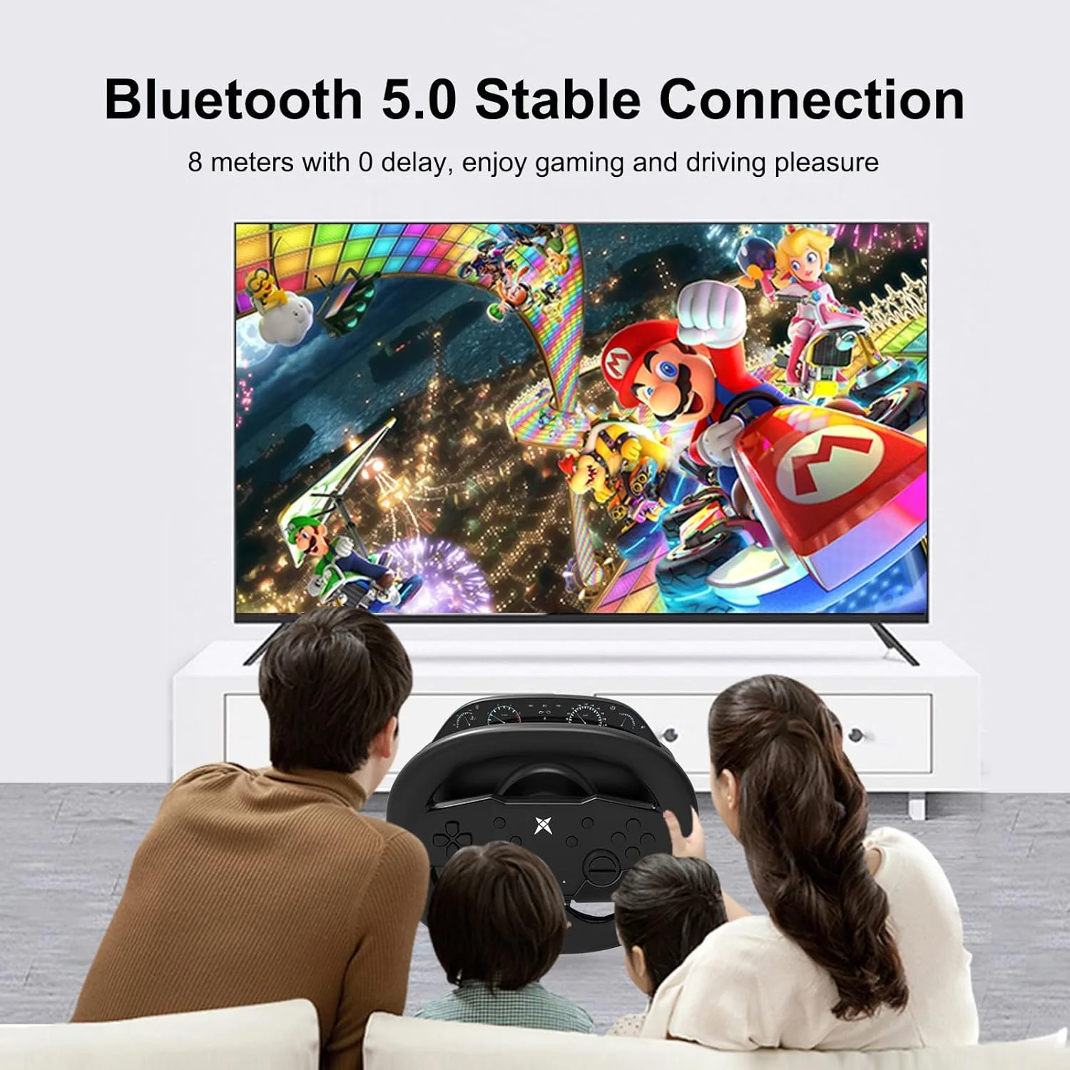 فرمان بازی DOYO با پدال، فرمان مسابقه 180 درجه، فرمان بی سیم برای PC، PS4، نینتندو سوییچ، PS3، IOS، بازی های مسابقه ای اندروید