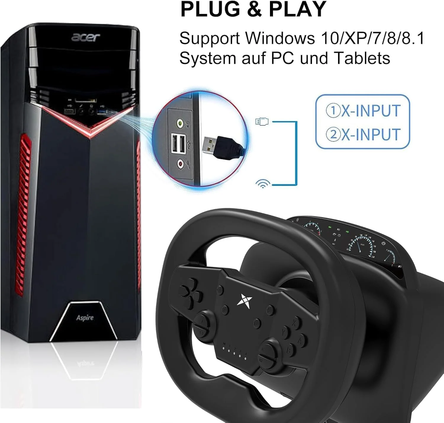 فرمان بازی DOYO، فرمان بازی کامپیوتر، فرمان مسابقه بازی برای PS4، کامپیوتر، iOS، PS3، نینتندو سوییچ، اندروید فرمان بازی DOYO، فرمان بازی کامپیوتر، فرمان مسابقه بازی برای PS4، کامپیوتر، iOS، PS3، نینتندو سوییچ، اندروید
