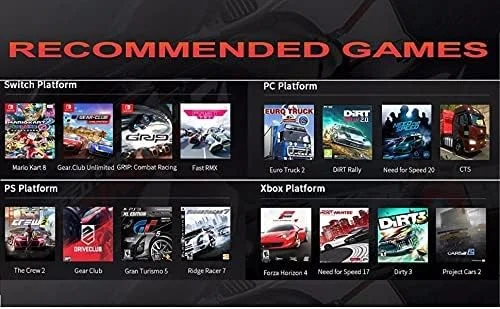 فرمان بازی برای کامپیوتر و ایکس باکس به همراه پدال، سازگار با PC / PS3 / PS4 / XBOX ONE / XBOX360 / NS SWITCH / Android از DOYO فرمان بازی برای کامپیوتر و ایکس باکس به همراه پدال، سازگار با PC / PS3 / PS4 / XBOX ONE / XBOX360 / NS SWITCH / Android از DOYO