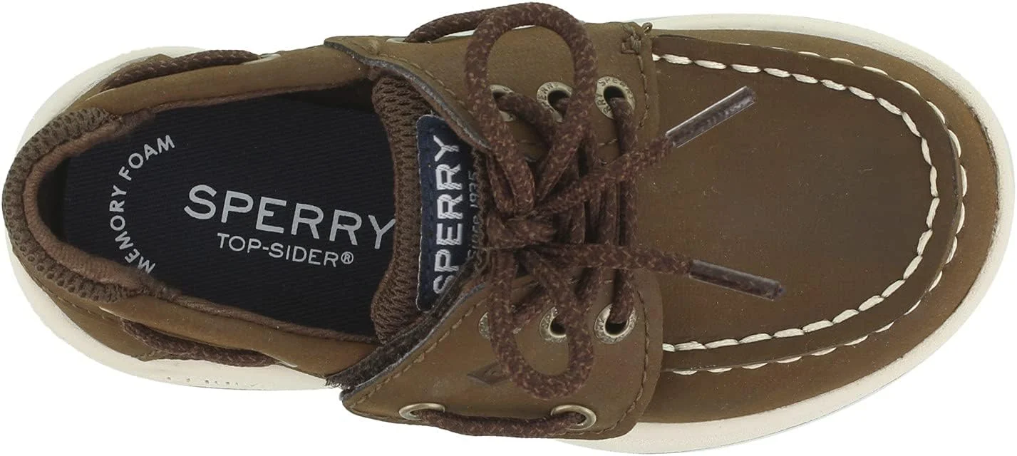 کفش قایقی پسرانه Sperry مدل Convoy Jr - سایز کودک نوپا و کوچک قهوه ای تیره 5.5 M کفش قایقی پسرانه Sperry مدل Convoy Jr - سایز کودک نوپا و کوچک قهوه ای تیره 5.5 M