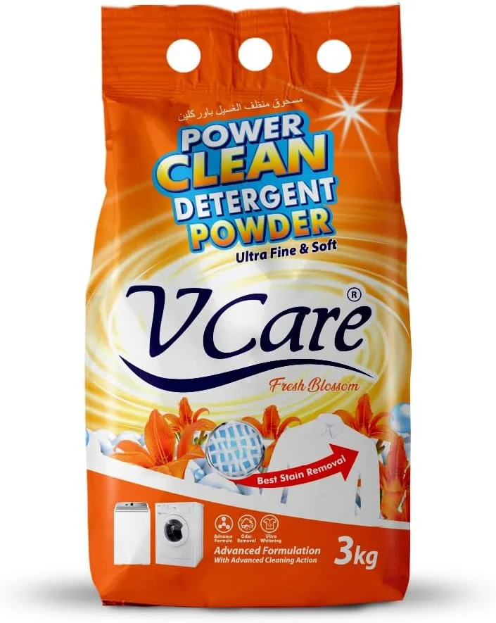 پودر لباسشویی وی کر 3 کیلوگرمی - فرمولاسیون پیشرفته تمیزکنندگی با رایحه شکوفه های تازه