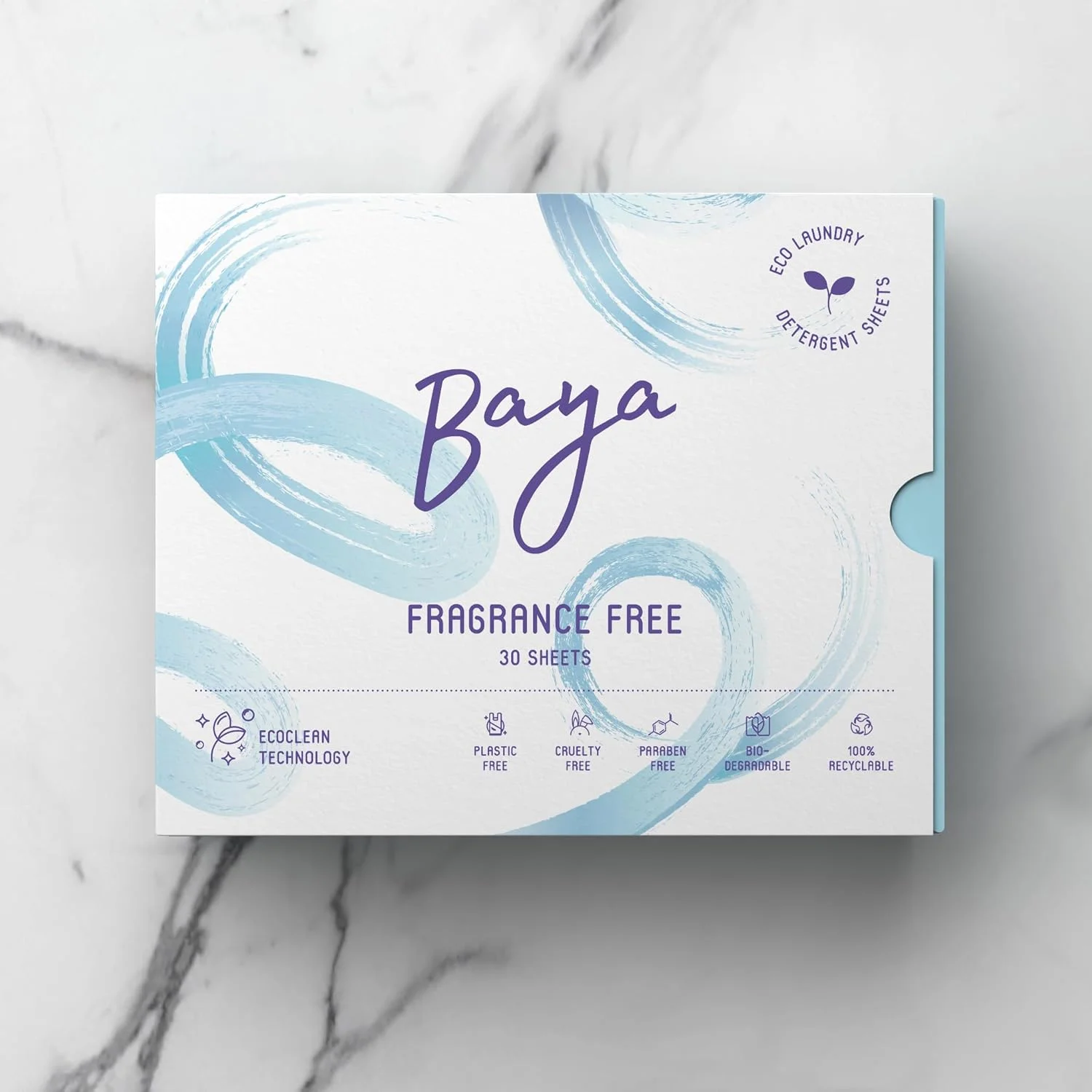 ورقههای شوینده لباسشویی بدون عطر Baya (30 عدد) - مناسب پوست حساس - مناسب برای نوزاد - فرمول غلیظ - حاوی آنزیم - قدرت پاک کنندگی بالا ورقههای شوینده لباسشویی بدون عطر Baya (30 عدد) - مناسب پوست حساس - مناسب برای نوزاد - فرمول غلیظ - حاوی آنزیم - قدرت پاک کنندگی بالا