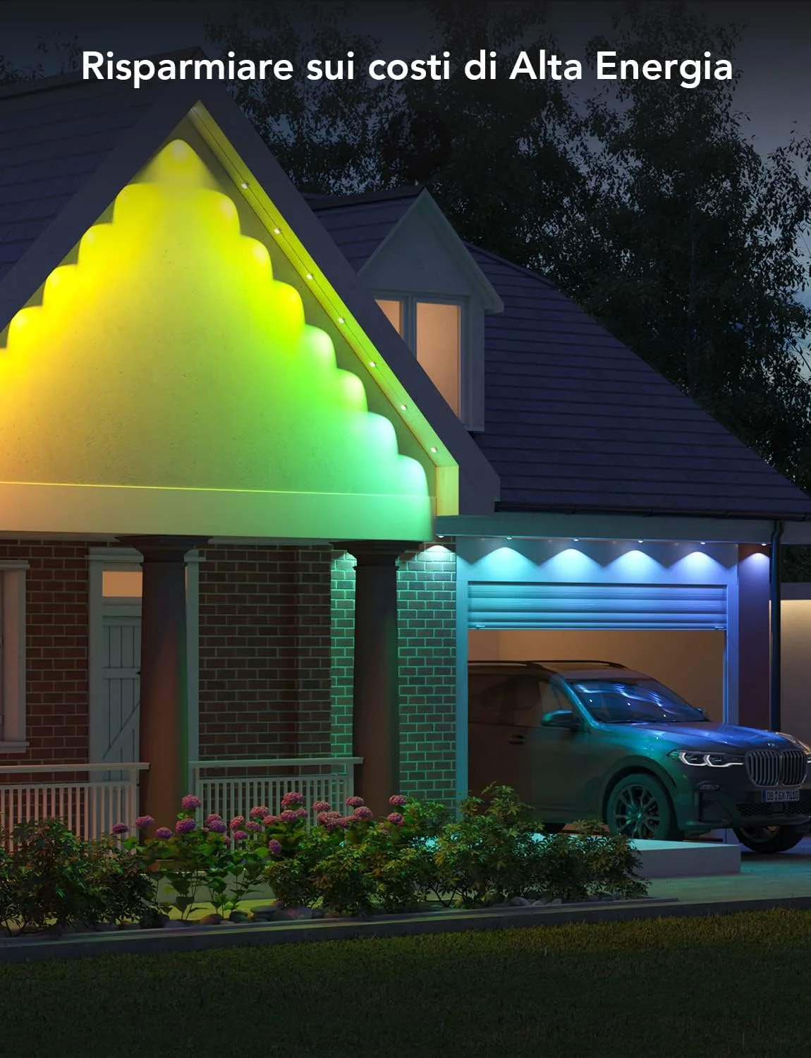 چراغ های بیرونی RGBIC Govee، چراغ های هوشمند بیرونی با 72 حالت صحنه، 15 متر با 72 چراغ LED ضد آب IP67 برای مهمانی ها و استفاده روزانه، کار با الکسا، دستیار گوگل چراغ های بیرونی RGBIC Govee، چراغ های هوشمند بیرونی با 72 حالت صحنه، 15 متر با 72 چراغ LED ضد آب IP67 برای مهمانی ها و استفاده روزانه، کار با الکسا، دستیار گوگل