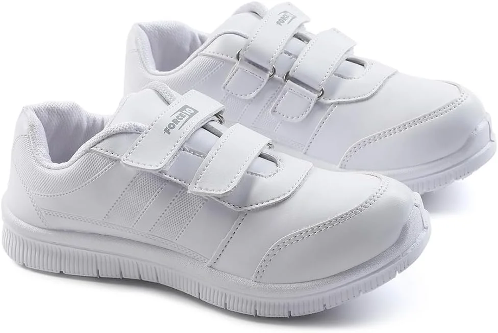 کفش مدرسه ای یونیفرم Liberty Force10 Gola-SCHV برای کودکان با زیره و رویه PVC | کفی راحت | کفی فوم دار | بستن چسبی سریع | شیک و سبک