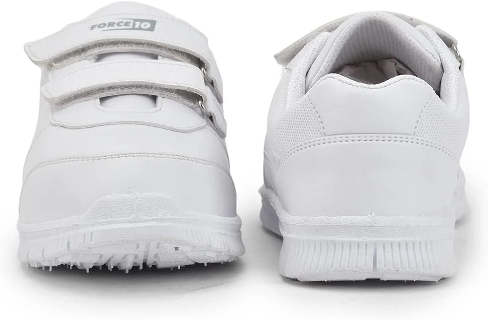 کفش مدرسه ای یونیفرم Liberty Force10 Gola-SCHV برای کودکان با زیره و رویه PVC | کفی راحت | کفی فوم دار | بستن چسبی سریع | شیک و سبک